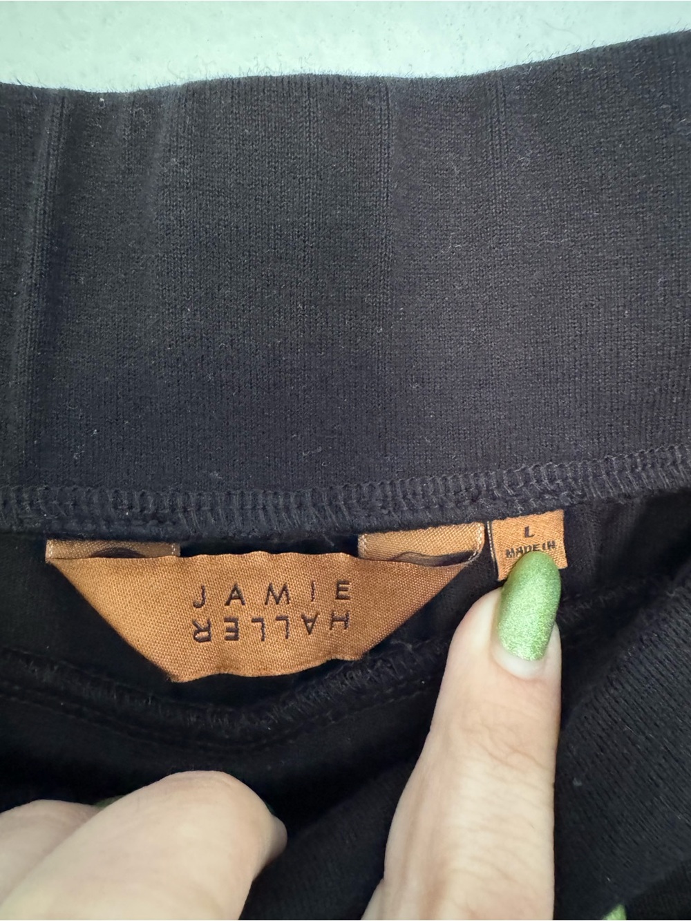 LIKE NEW Jamie Haller The Arc Lounge Pants Sweats Barrel Black Large EUC - Picture 8 of 11